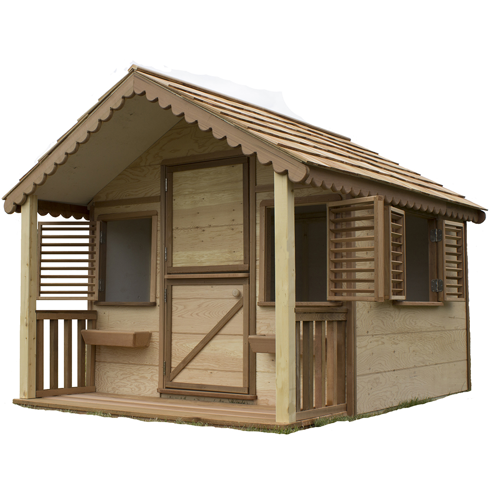 Little Alexandra Cottage 8 Ft X 6 Ft With Covered Front Porch